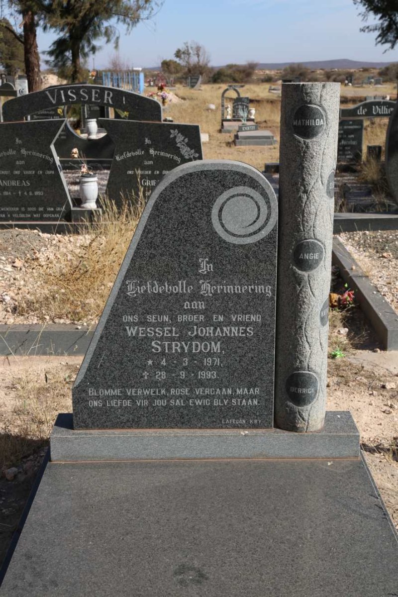 STRYDOM Wessel Johannes 1971-1993