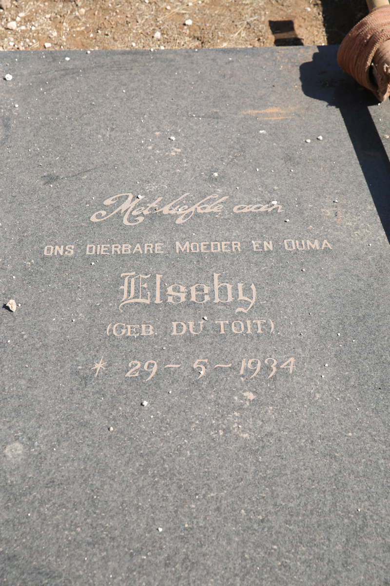 VILJOEN Elseby nee DU TOIT 1934-