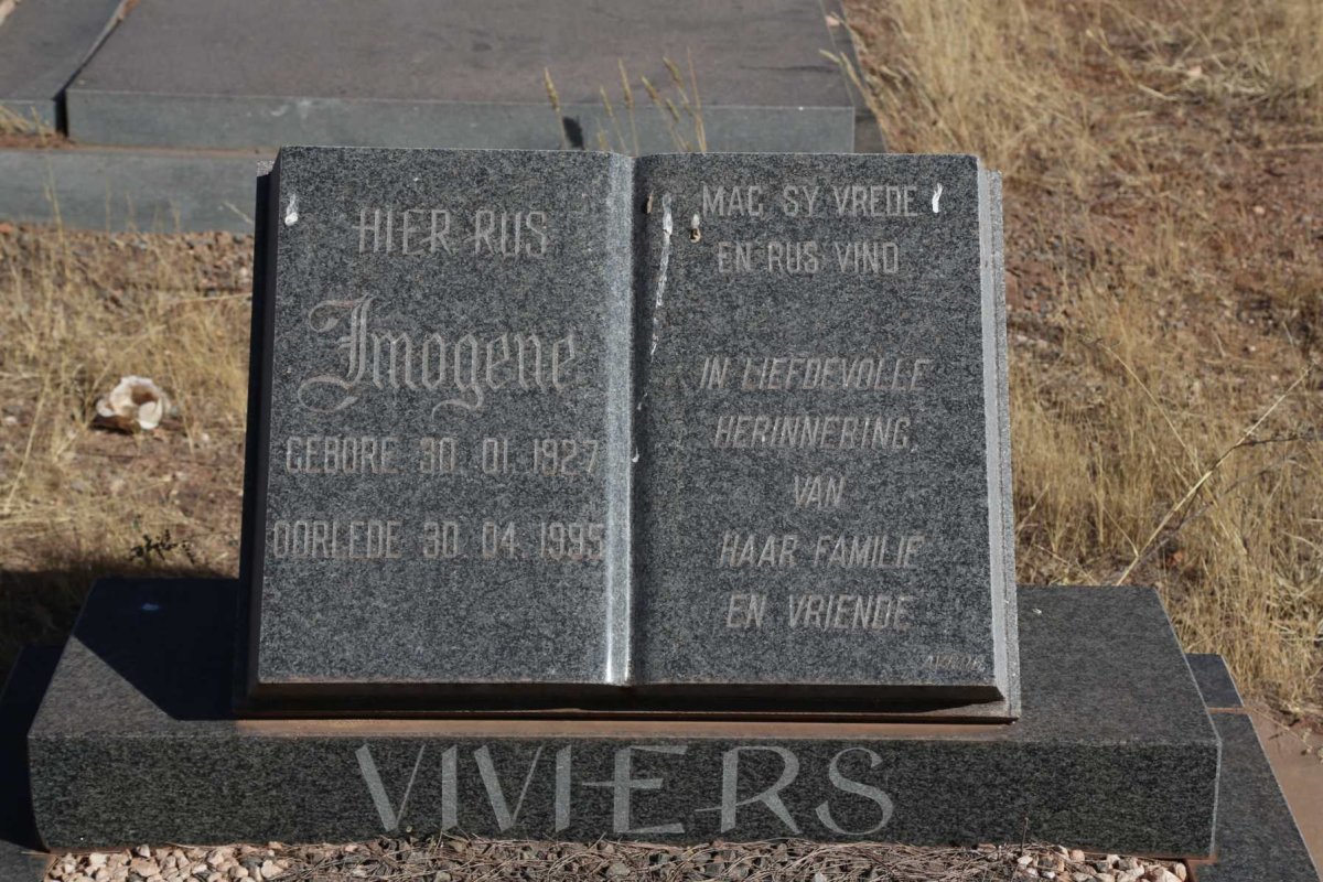 VIVIERS Imogene 1927-1995