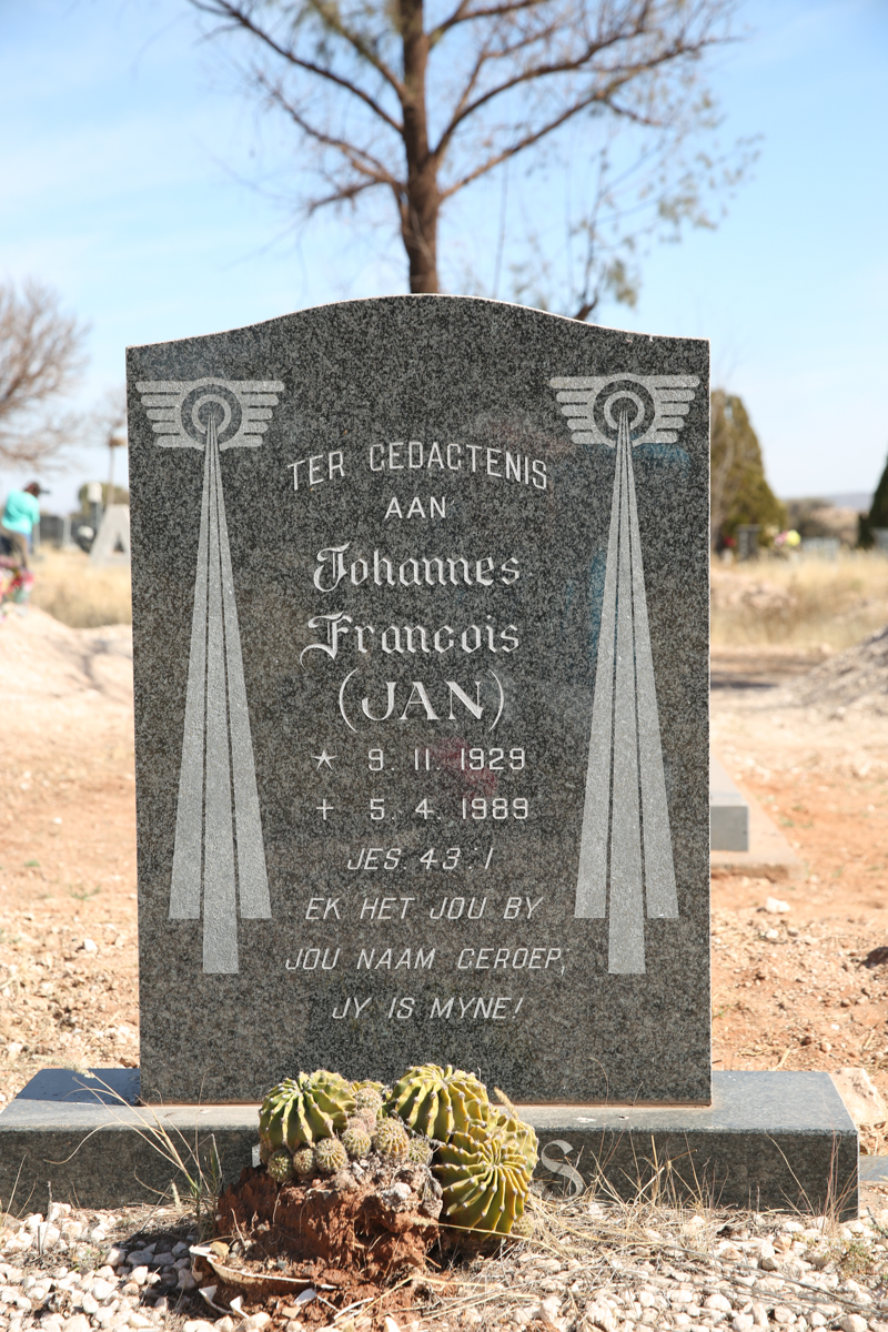 ? Johannes Francois 1929-1989