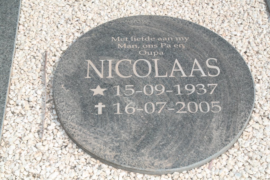 ? Nicolaas 1937-2005