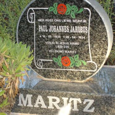 MARITZ Paul Johannes Jacobus 1930-1934