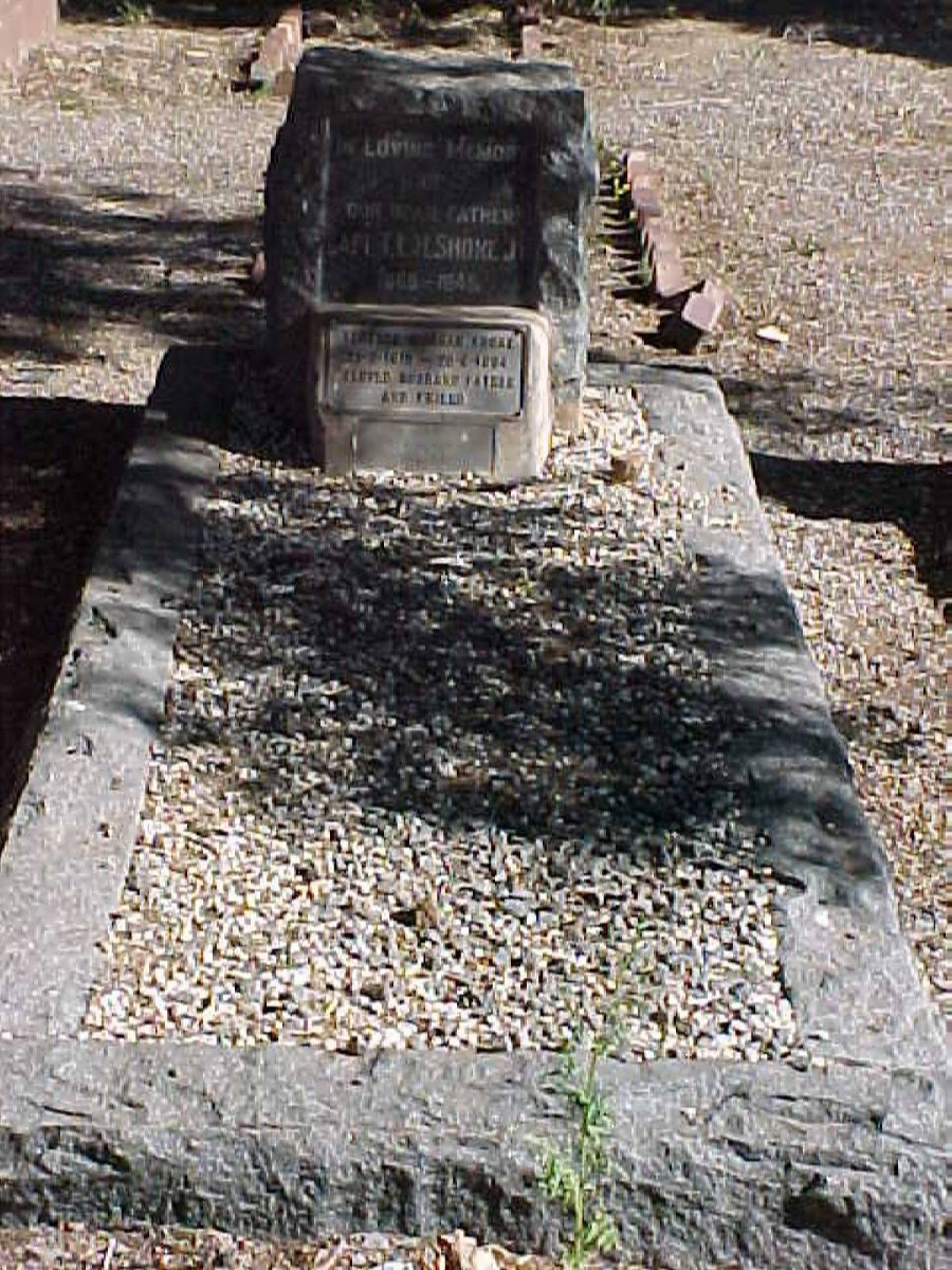 SHONE T.L.H. 1868-1945 :: SHONE Terence Morgan 1919-1994 :: SHONE Mary Agnes 1896-1986