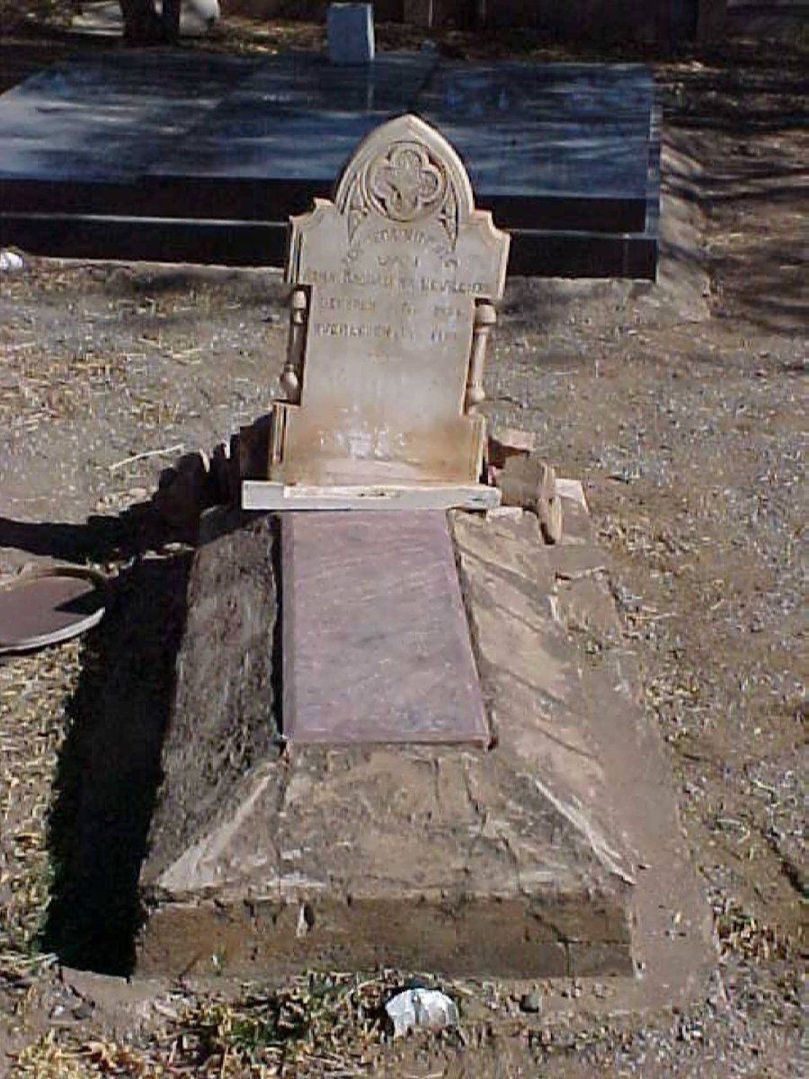 VILLIERS Anna Magdalena, de 1904-1904