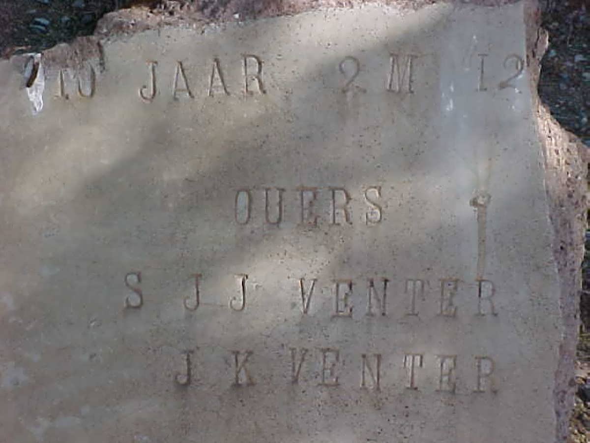 VENTER Sarel Jakob Johannes 1918-1928