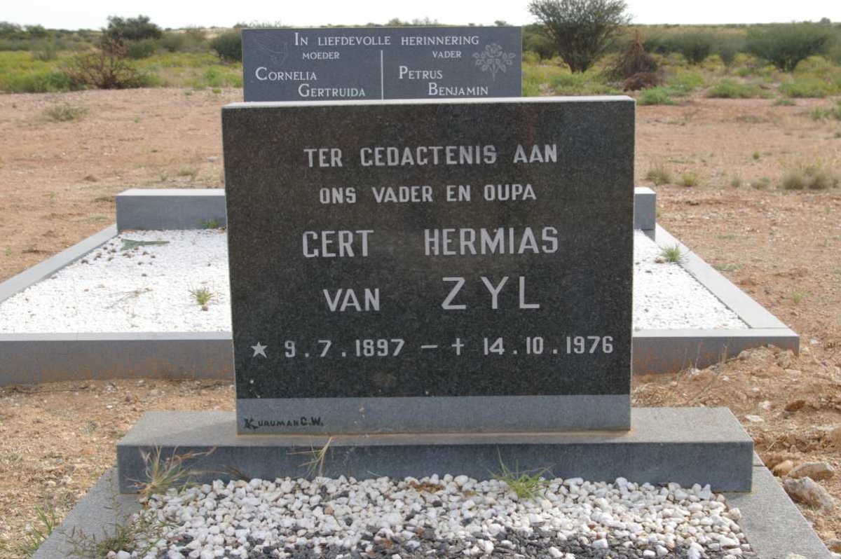 ZYL Gert Hermias, van 1897-1976