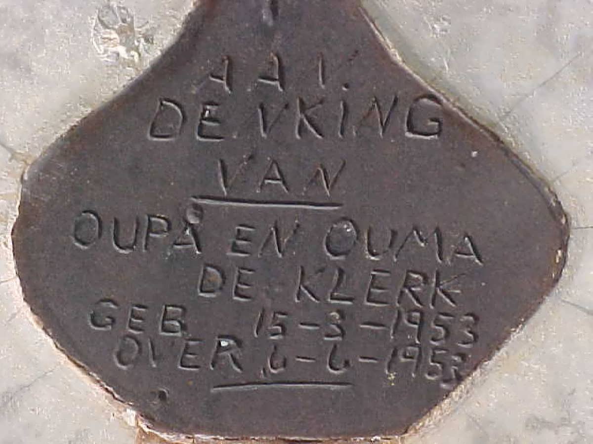 KLERK Baby, de 1953-1953