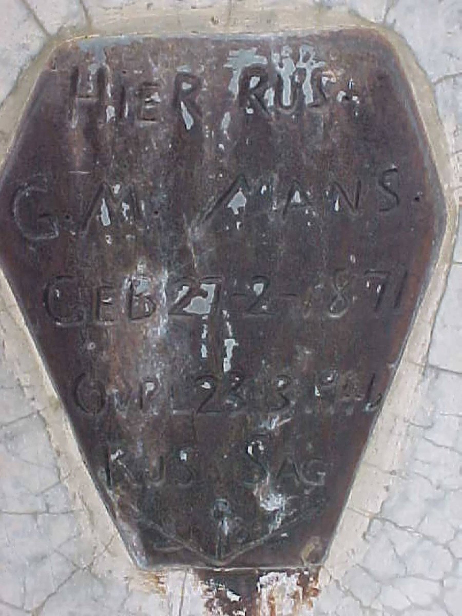 MANS G.M. 1871-1946
