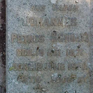 SCHULTZ Johannes Petrus 1871-1950