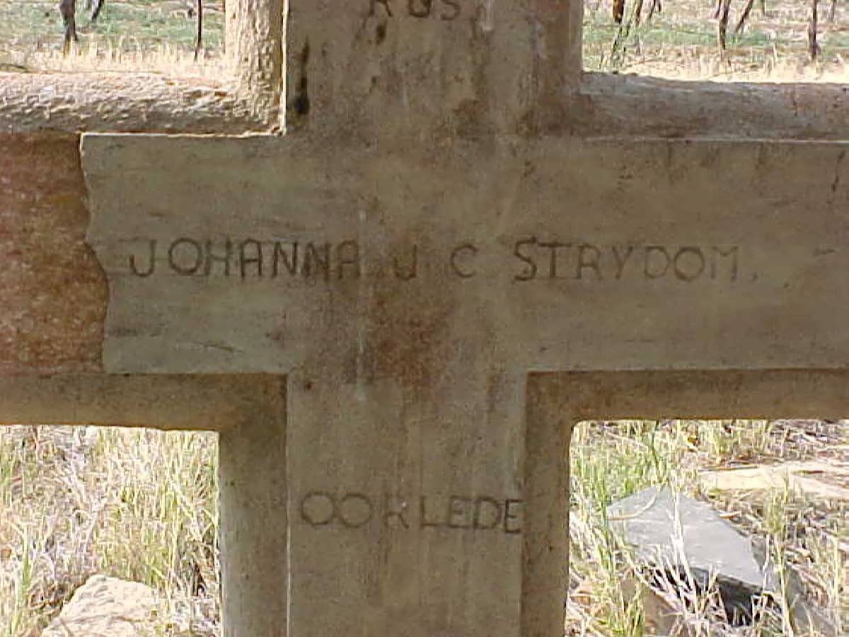 STRYDOM Johanna J.C. -1930