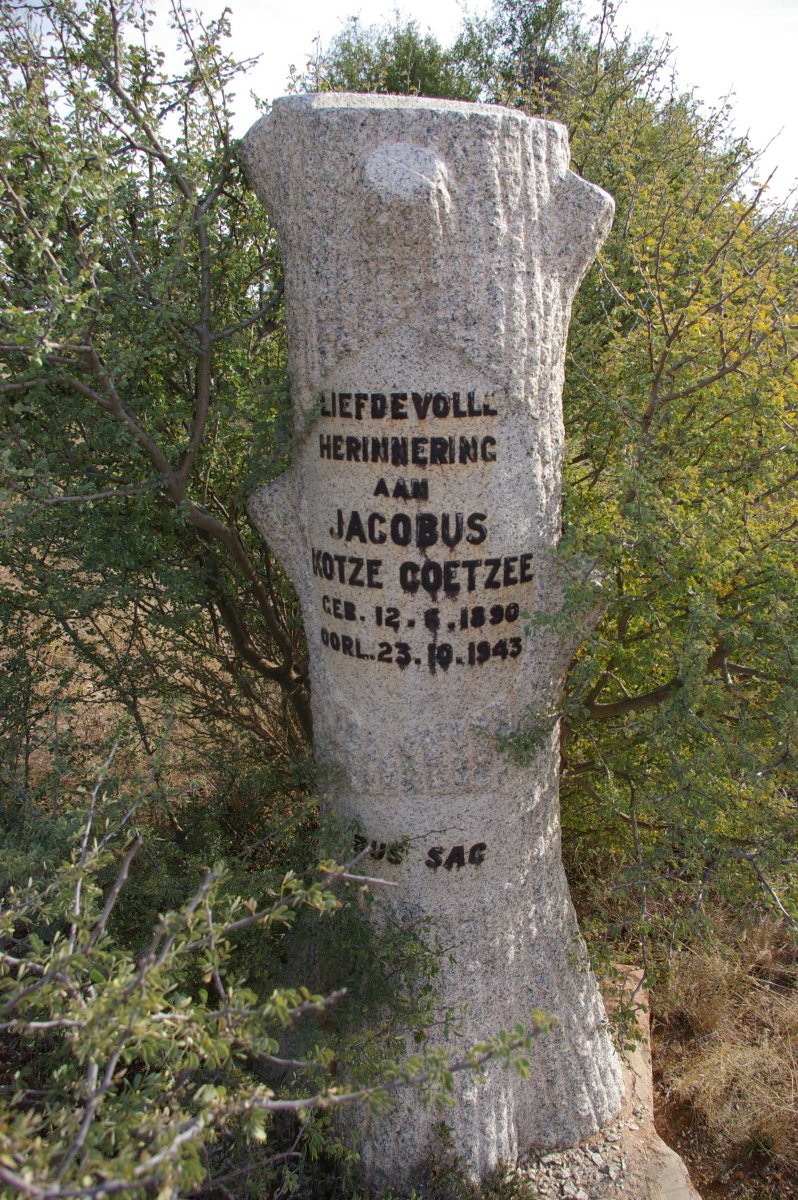 COETZEE Jacobus Kotze 1890-1943