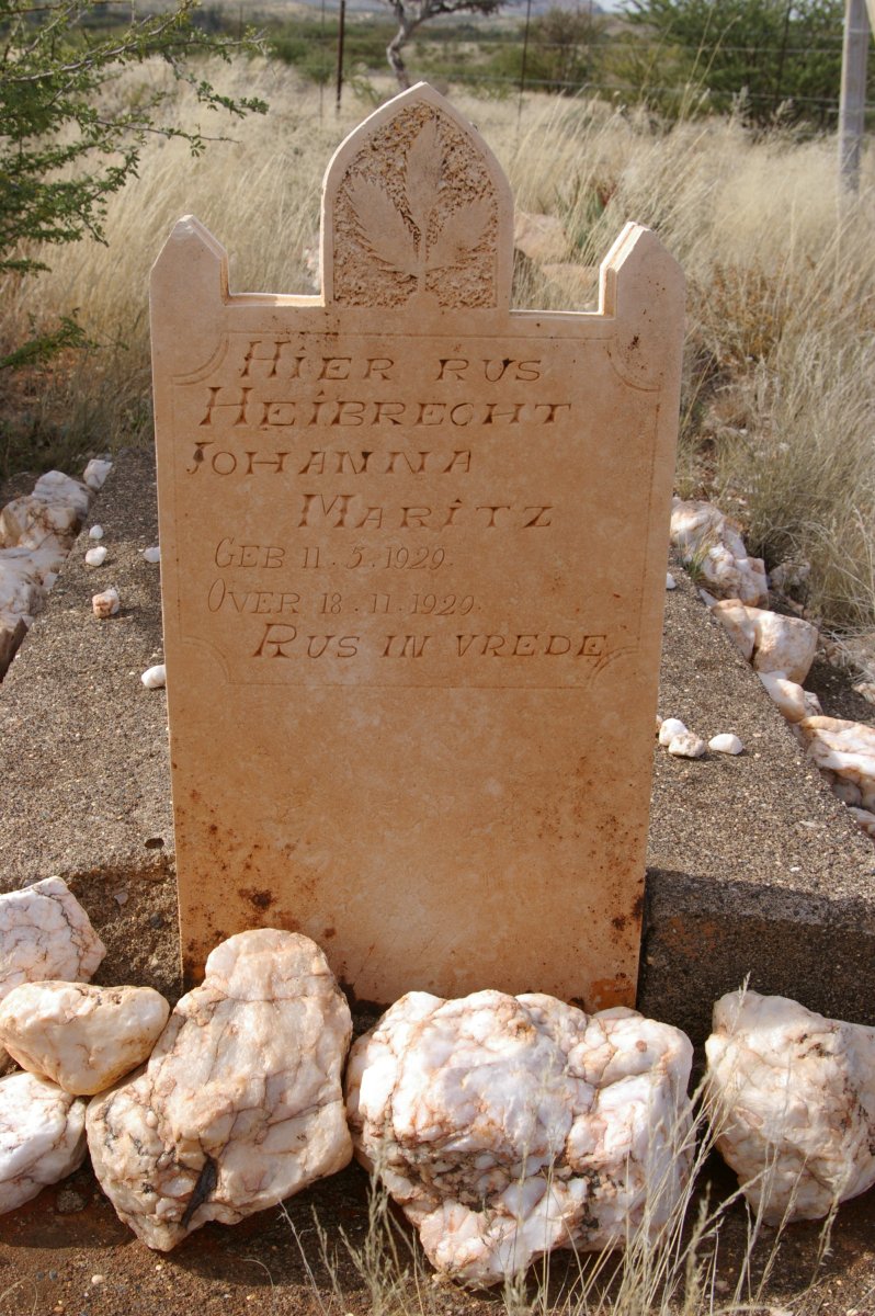 MARITZ Heibrecht Johanna 1929-1929