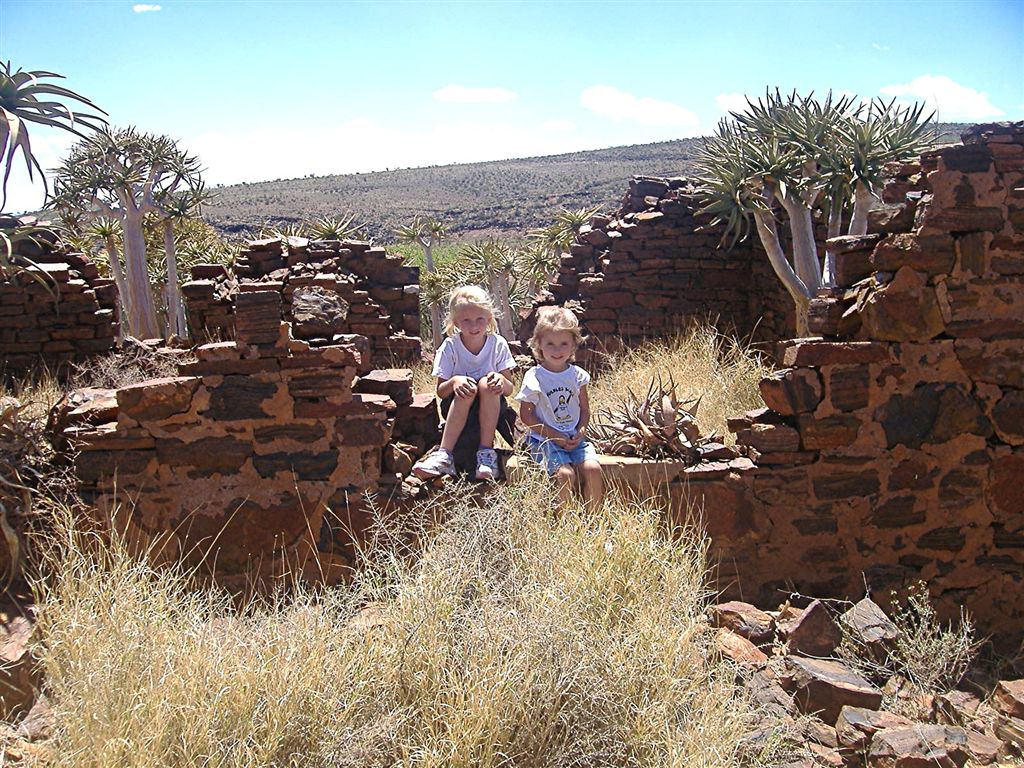 2. Ruines of a house near the gravesite