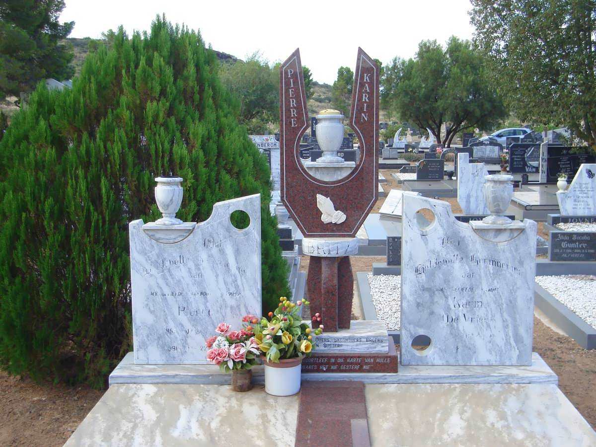 BRITZ Pierre 1959-1991 &amp; Karin DE VRIES 1962-