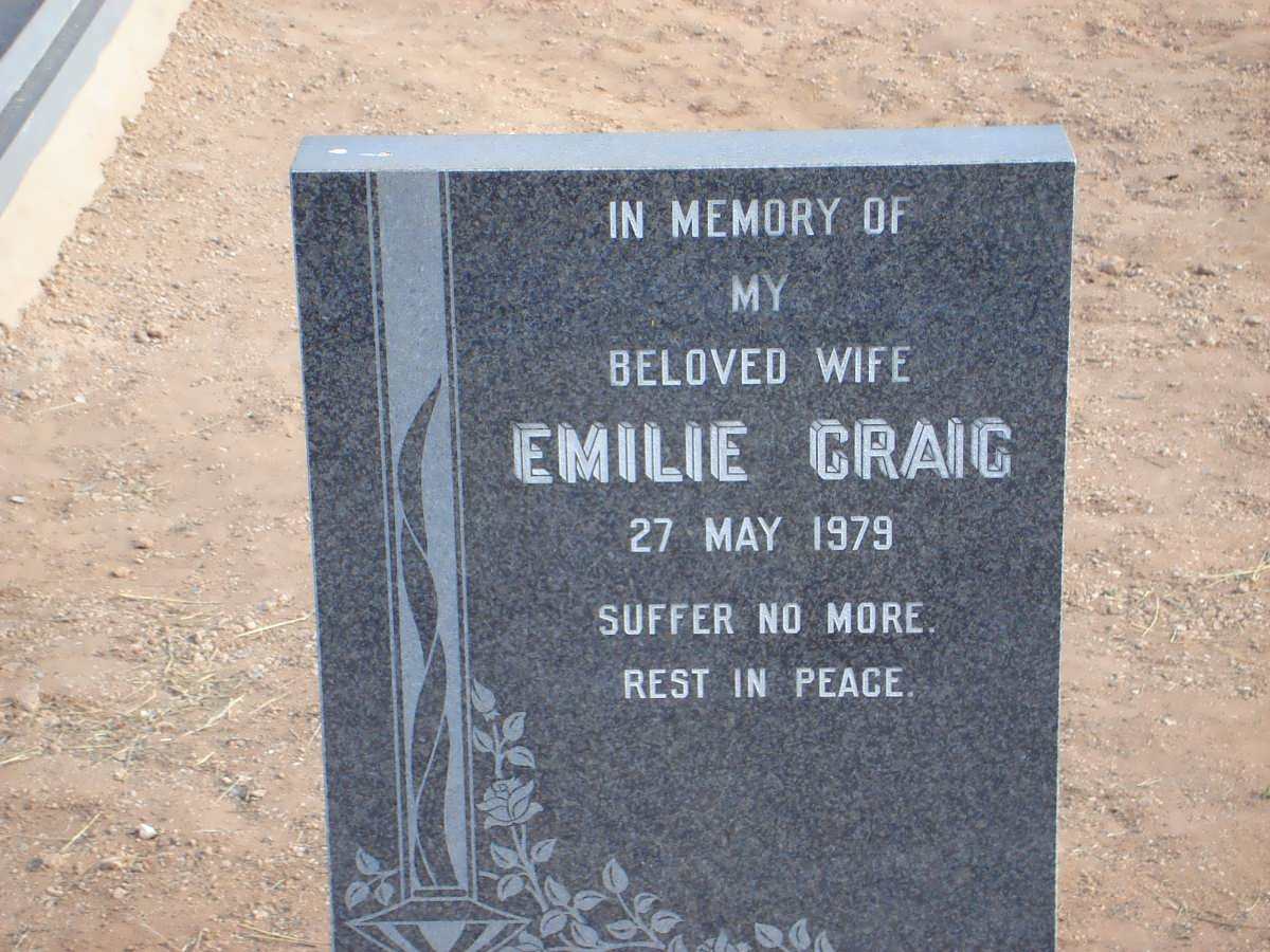 CRAIG Emilie -1979