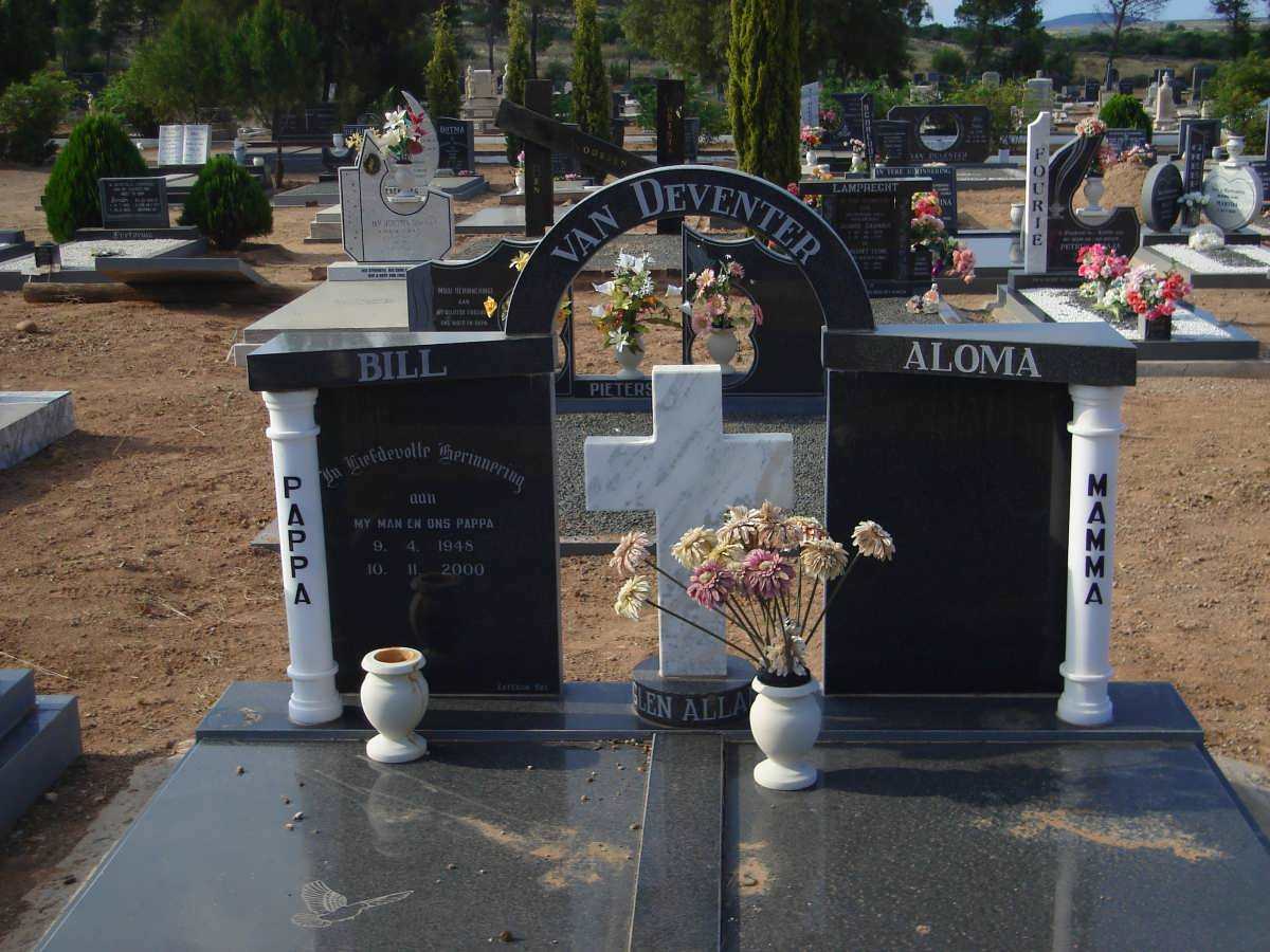 DEVENTER Bill, van 1948-2000 &amp; Aloma