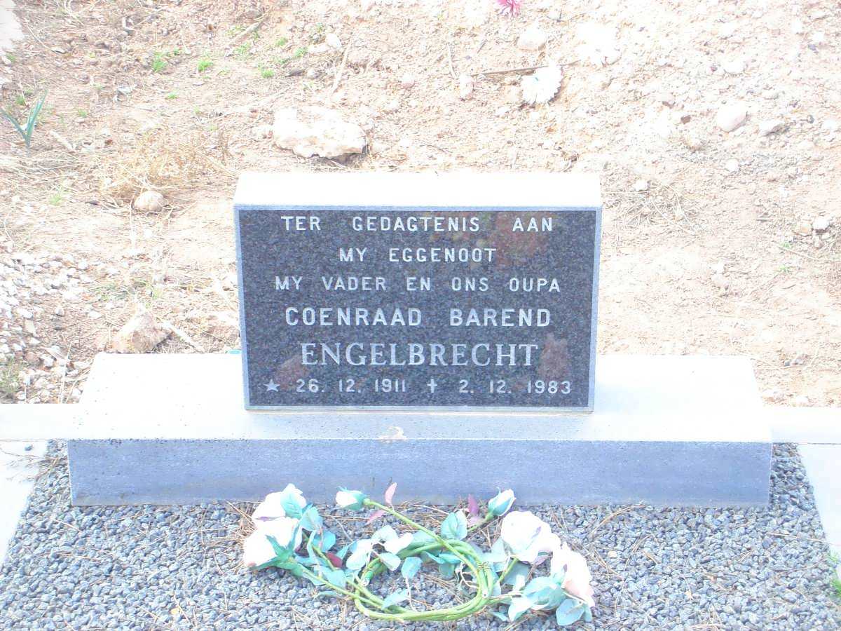ENGELBRECHT Coenraad Barend 1911-1983