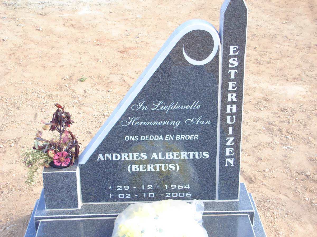 ESTERHUIZEN Andries Albertus 1964-2006