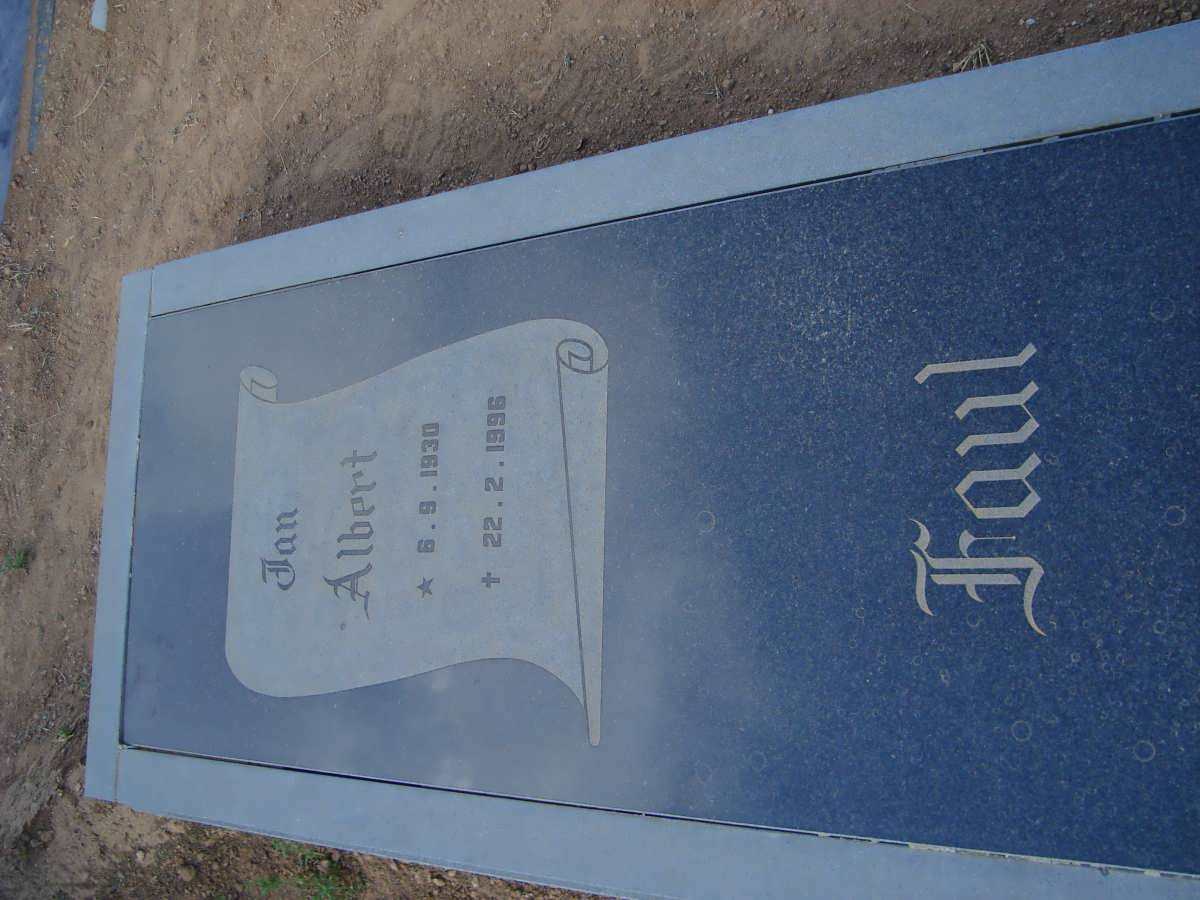 FAUL Jan Albert 1930-1996