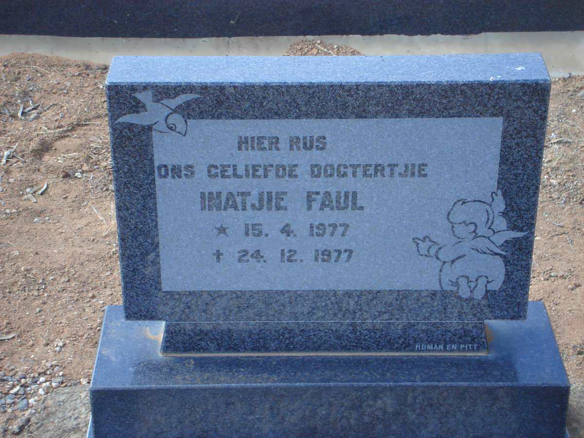 FAUL Inatjie 1977-1977