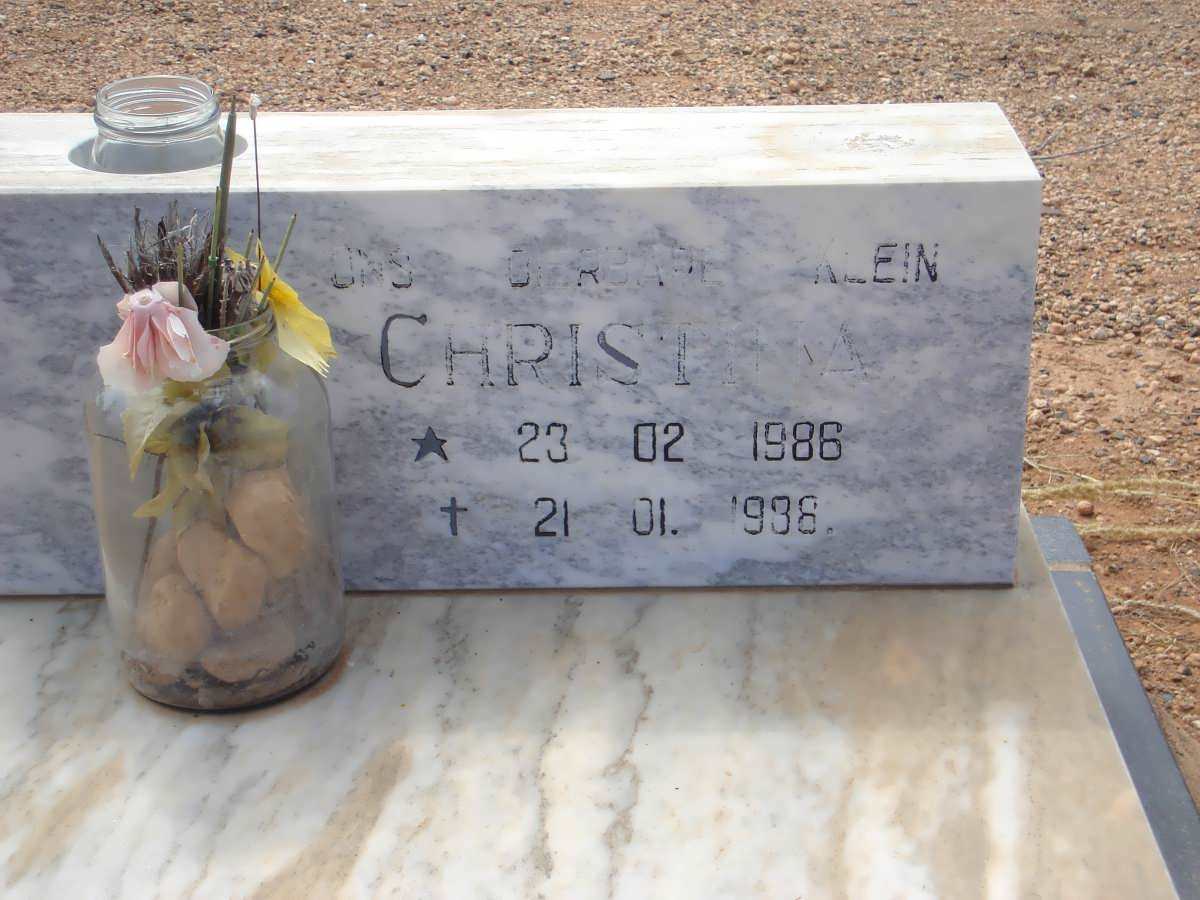 FAUL Christina 1986-1986