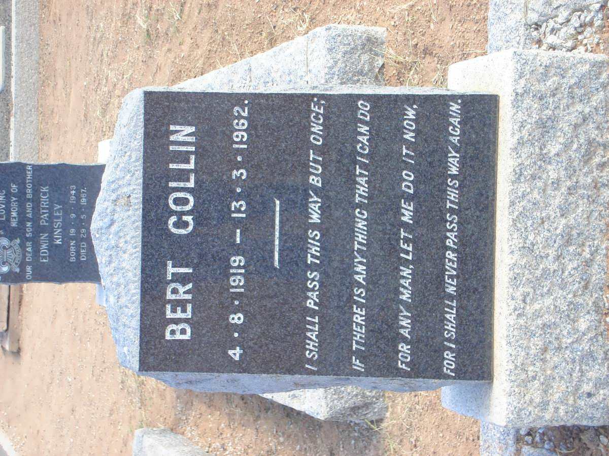 GOLLIN Bert 1919-1962