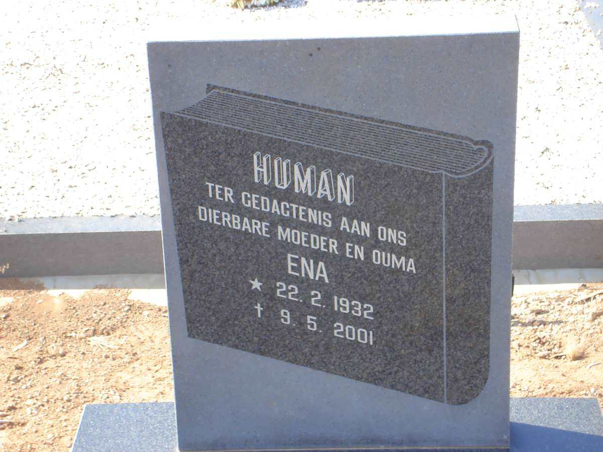 HUMAN Ena 1932-2001