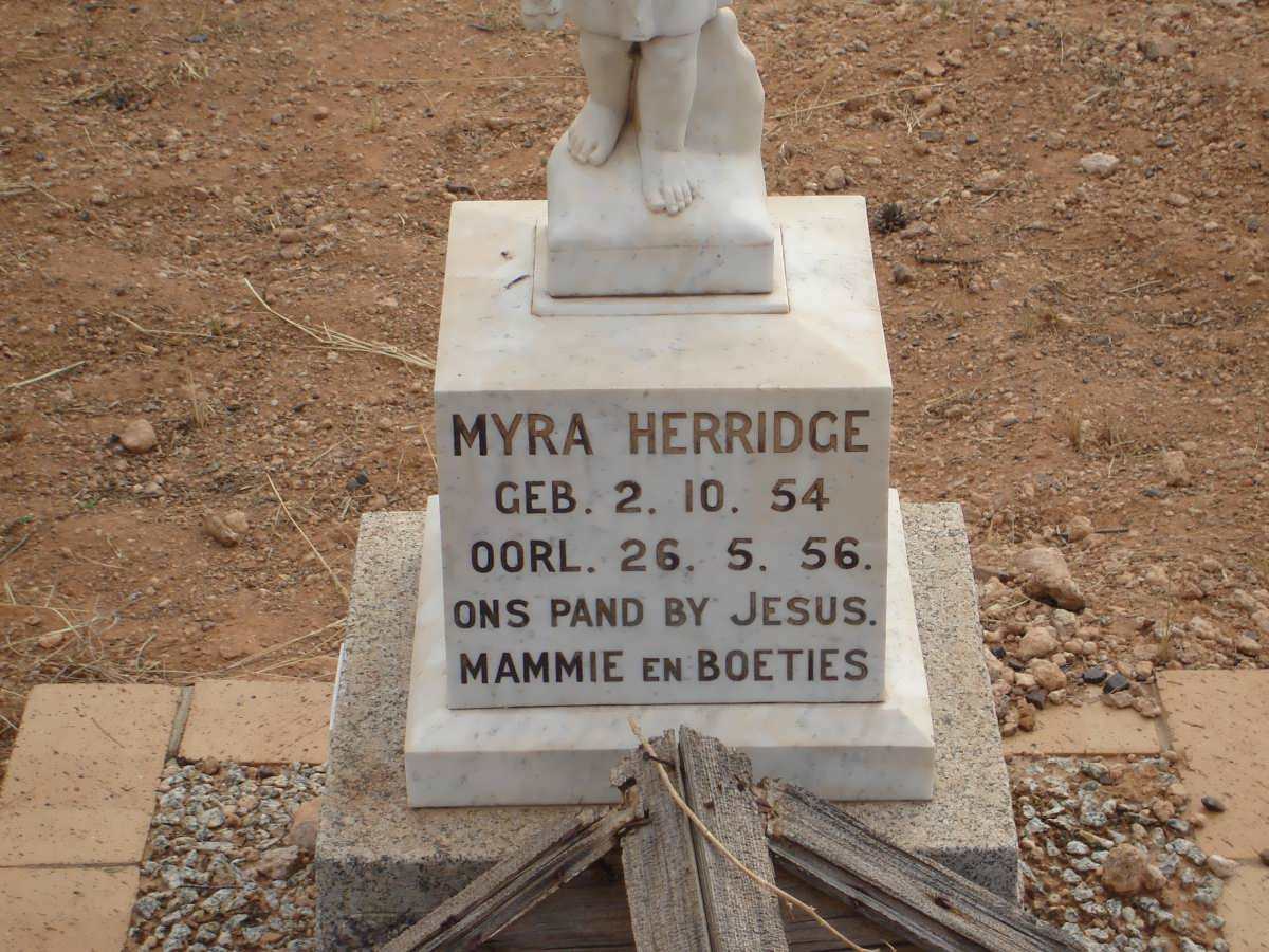 HERRIDGE Myra 1954-1956