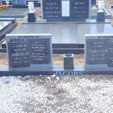 JACOBS A.J. 1911-1985 &amp; J.J. 1919-1994