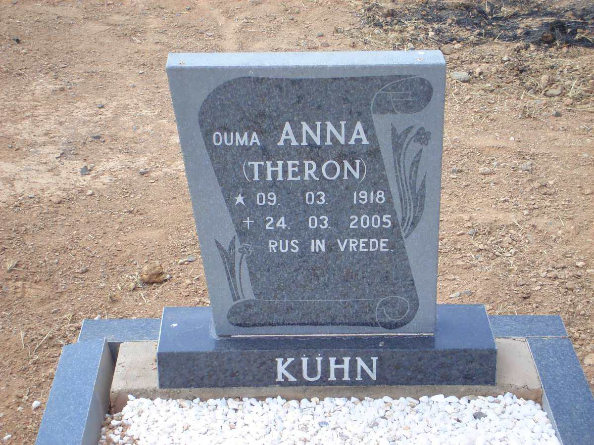 KUHN Anna nee THERON 1918-2005