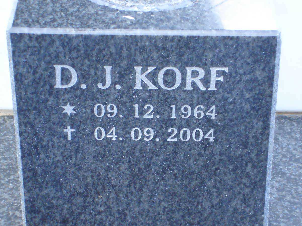 KORF D.J. 1964-2004
