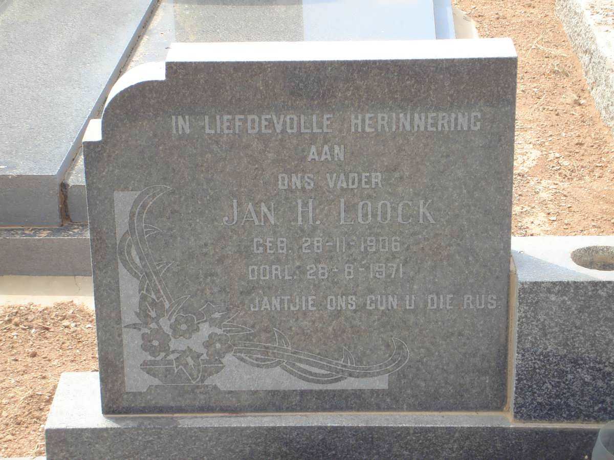 LOOCK Jan H. 1906-1971