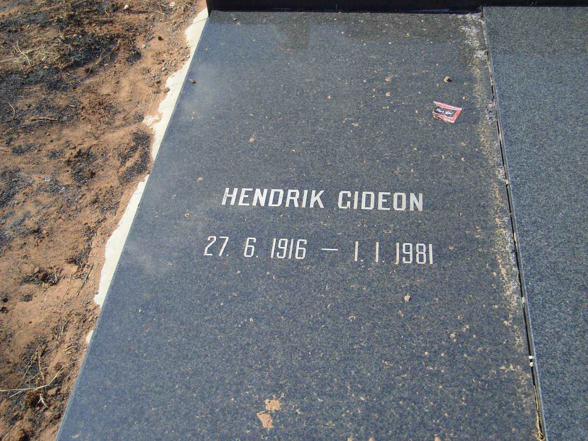 LATSKY Hendrik Gideon 1916-1981