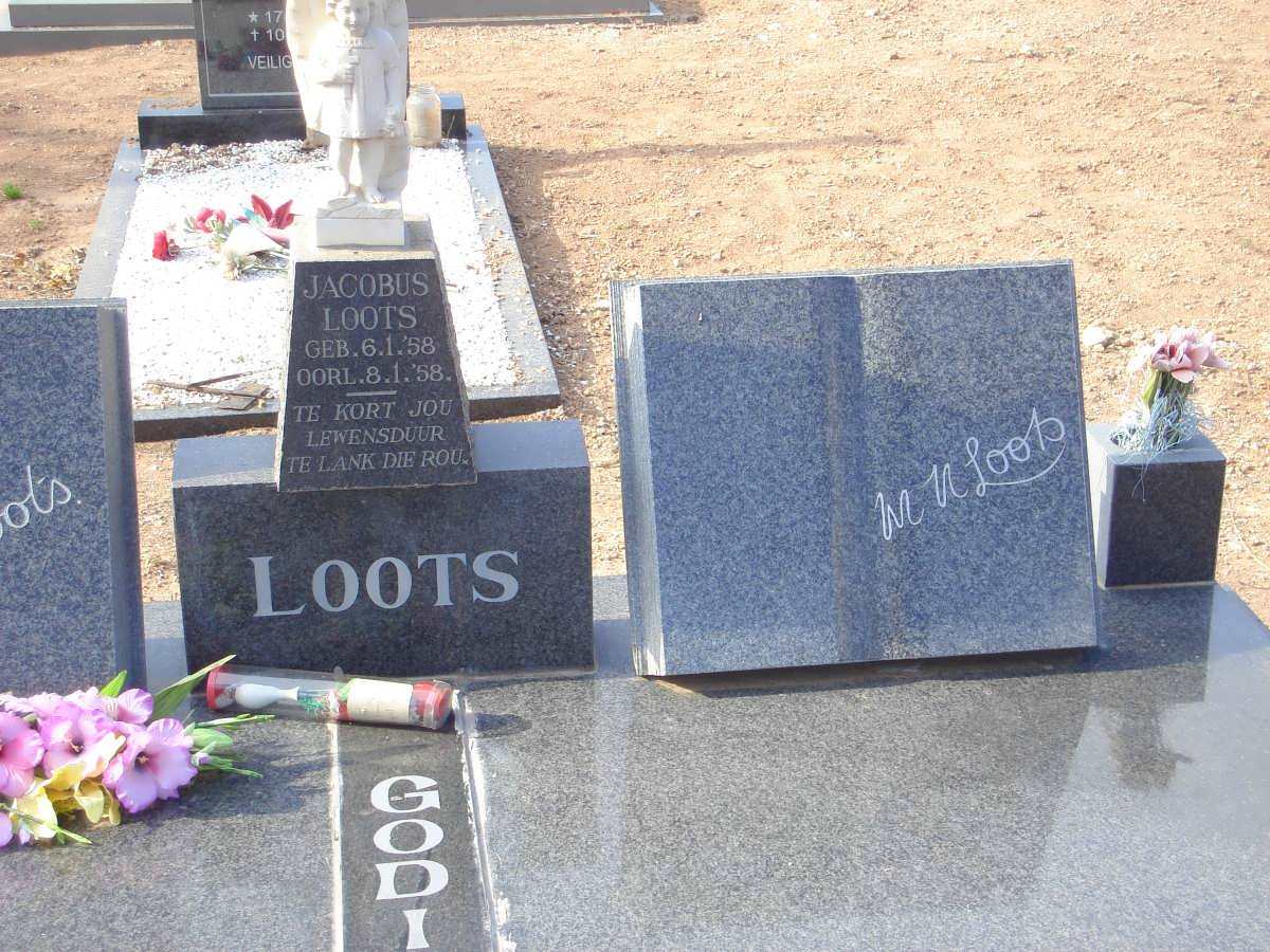 LOOTS Jacobus 1958-1958