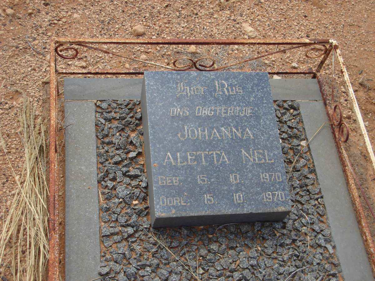 NEL Johanna Aletta 1970-1970