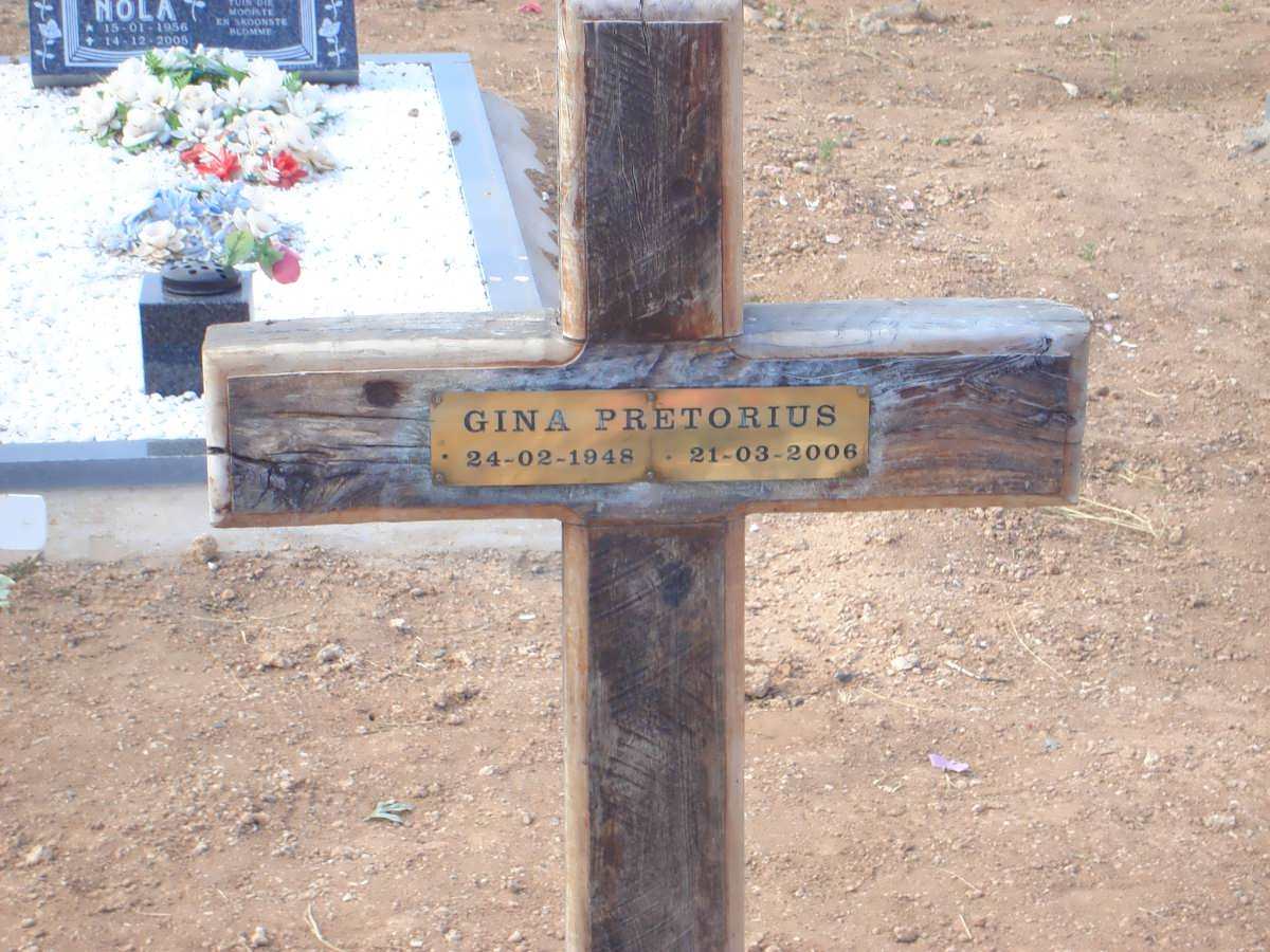 PRETORIUS Gina 1948-2006