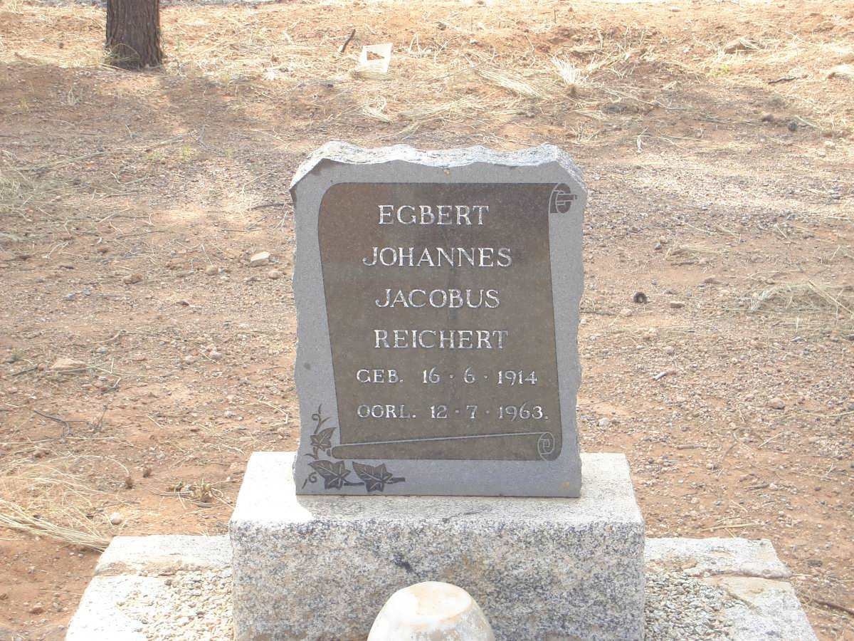 REICHERT Egbert Johannes Jacobus 1914-1963