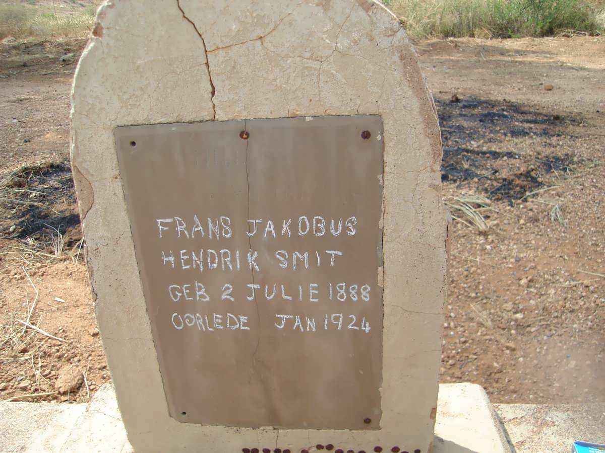 SMIT Frans Jakobus Hendrik 1888-1924