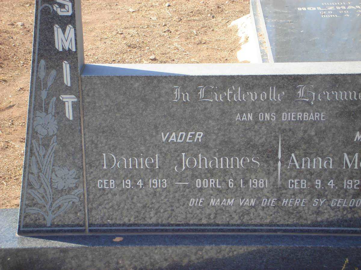 SMIT Daniel Johannes 1913-1981