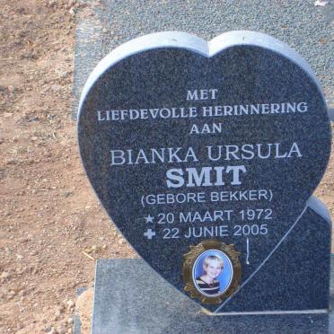 SMIT Bianka Ursula nee BEKKER 1972-2007
