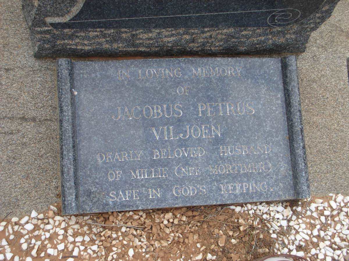 VILJOEN Jacobus Petrus