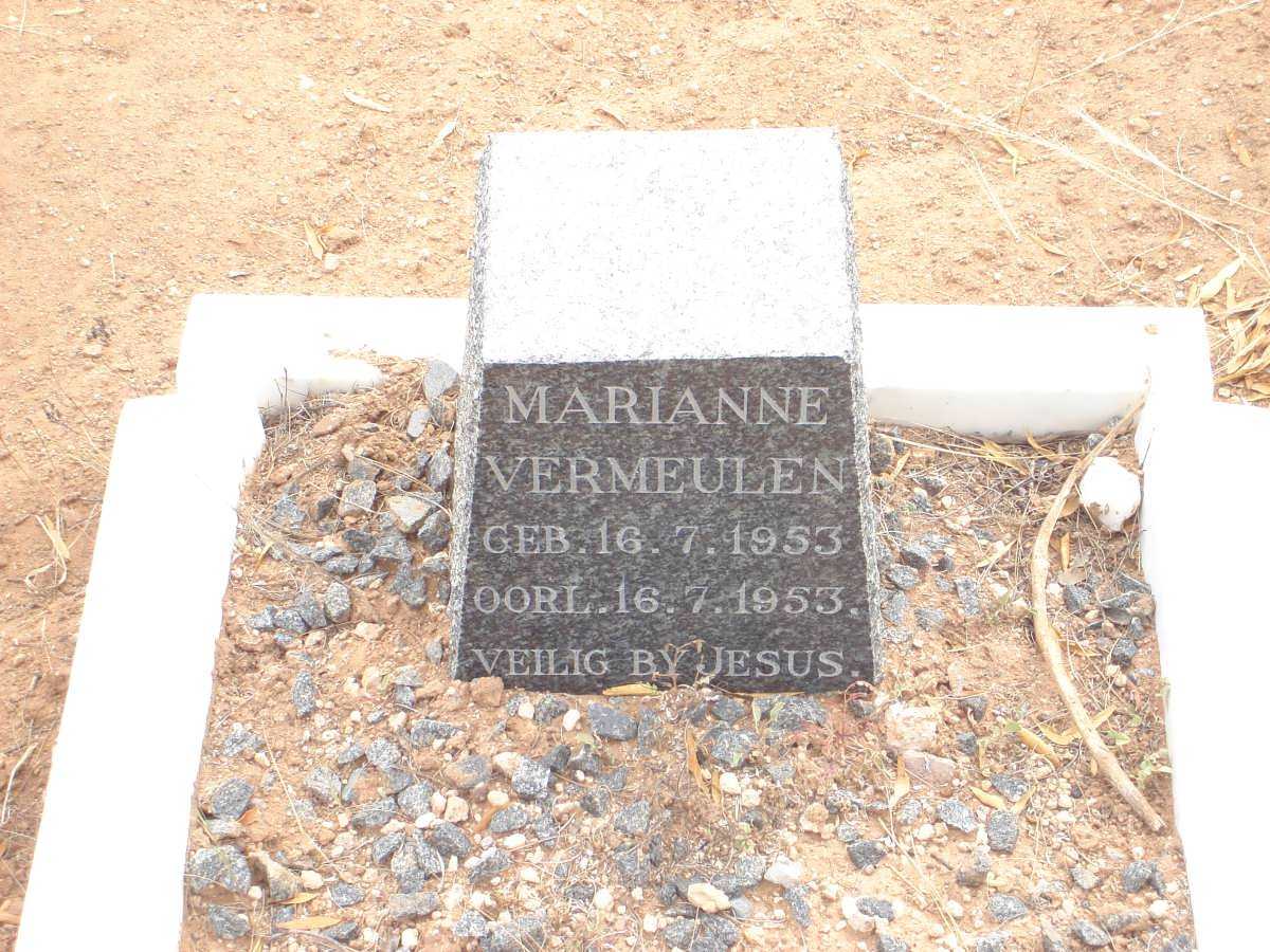 VERMEULEN Marianne 1953-1953