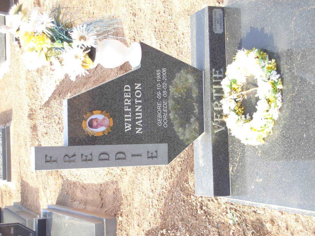 VERTUE Wilfred Naunton 1985-2006