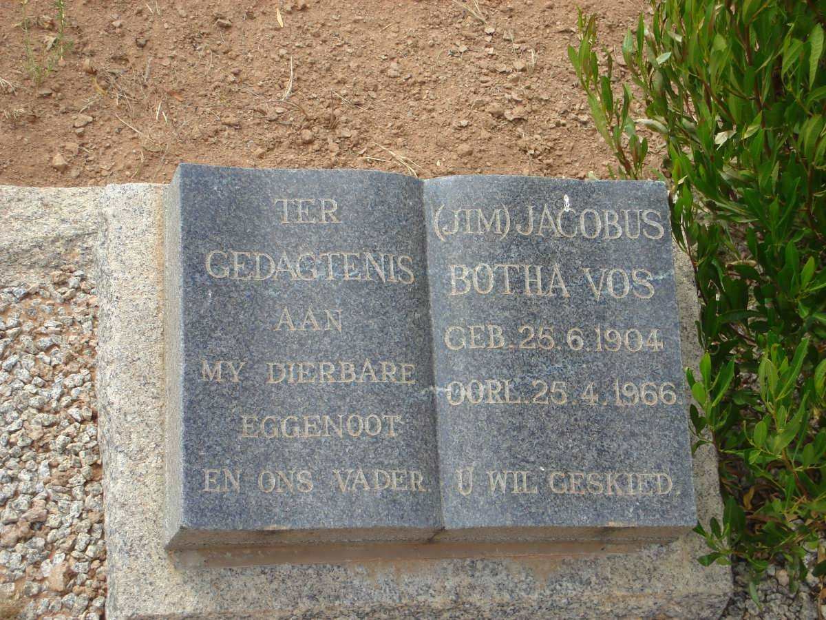 VOS Jacobus Botha 1904-1966