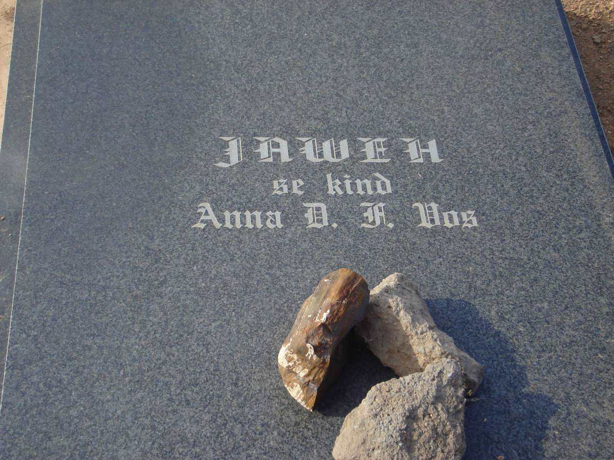 VOS Anna D.H. 1924-2001