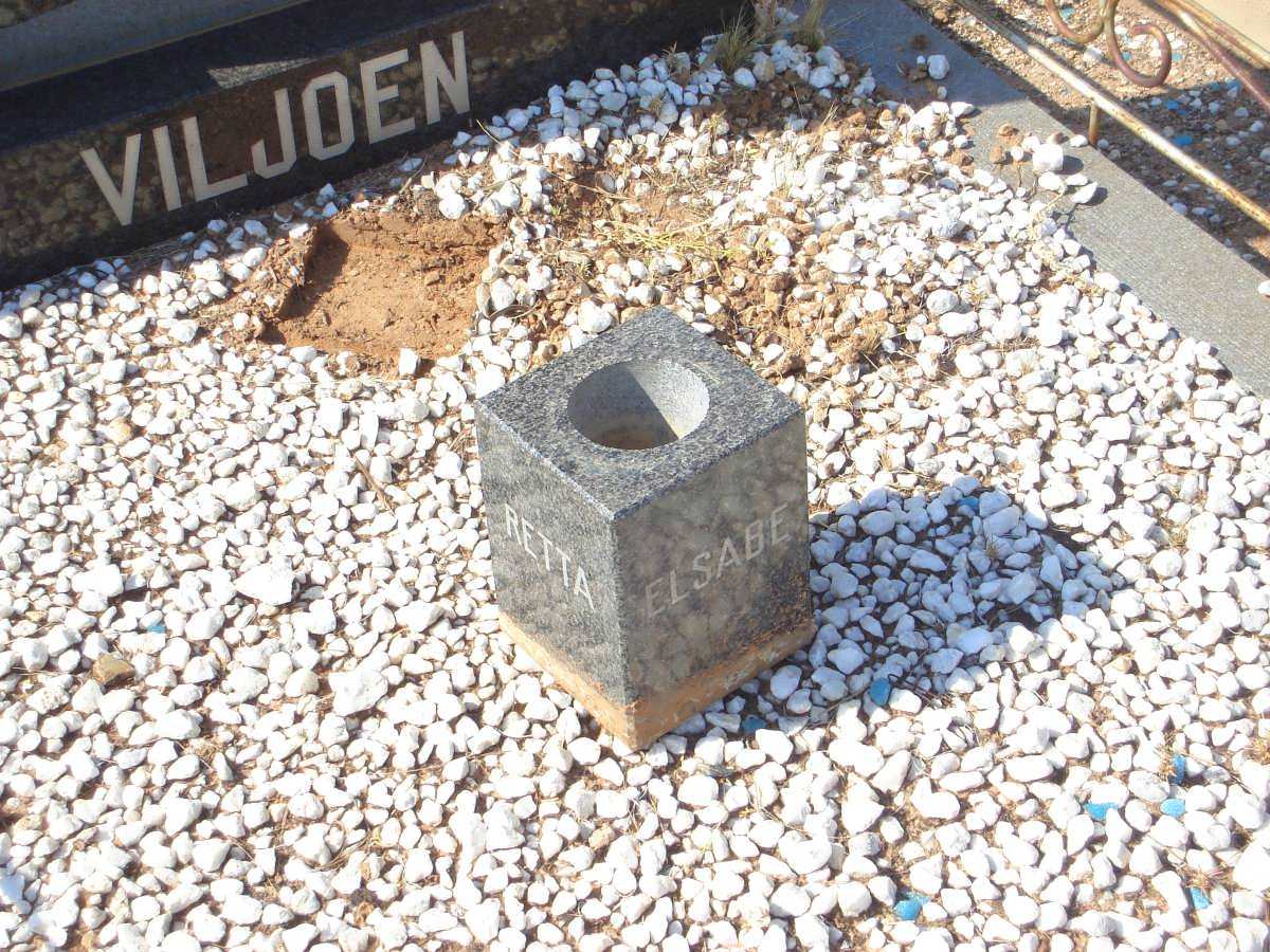 VILJOEN Joan Henrietta 1923-1978