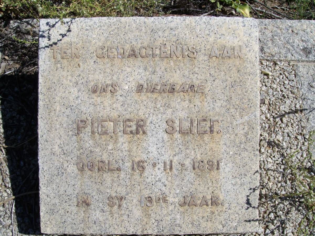 SLIER Pieter -1891
