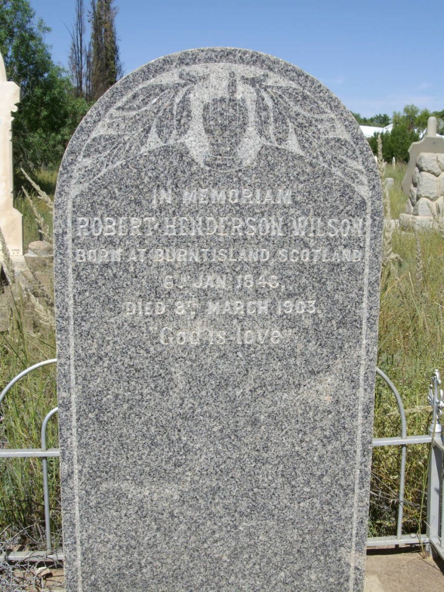WILSON Robert Henderson 1846-1903