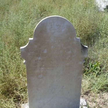 HANEKOM Albertus Petrus 1863-1906