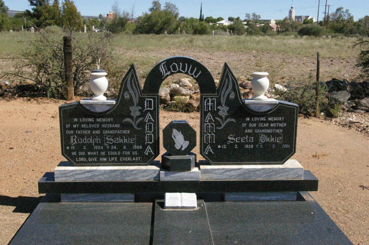 LOUW Rudolph 1924-1988 &amp; Seeta 1928-2001